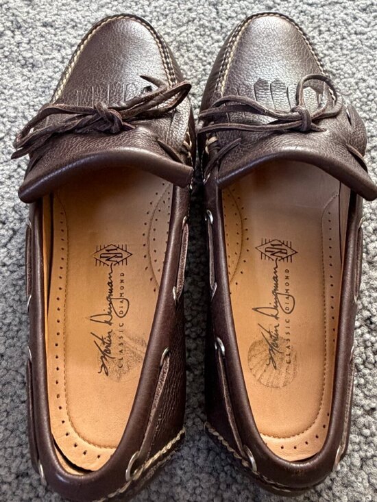 Martin Dingman Kiltie Loafers - Men\'s Sz. 8.5 - Hand-sewn Leather - Brazil - EUC main image 7